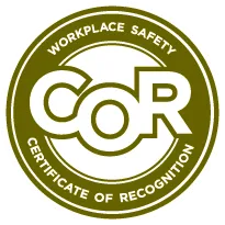 Health and Safety Certificate Of Recognition